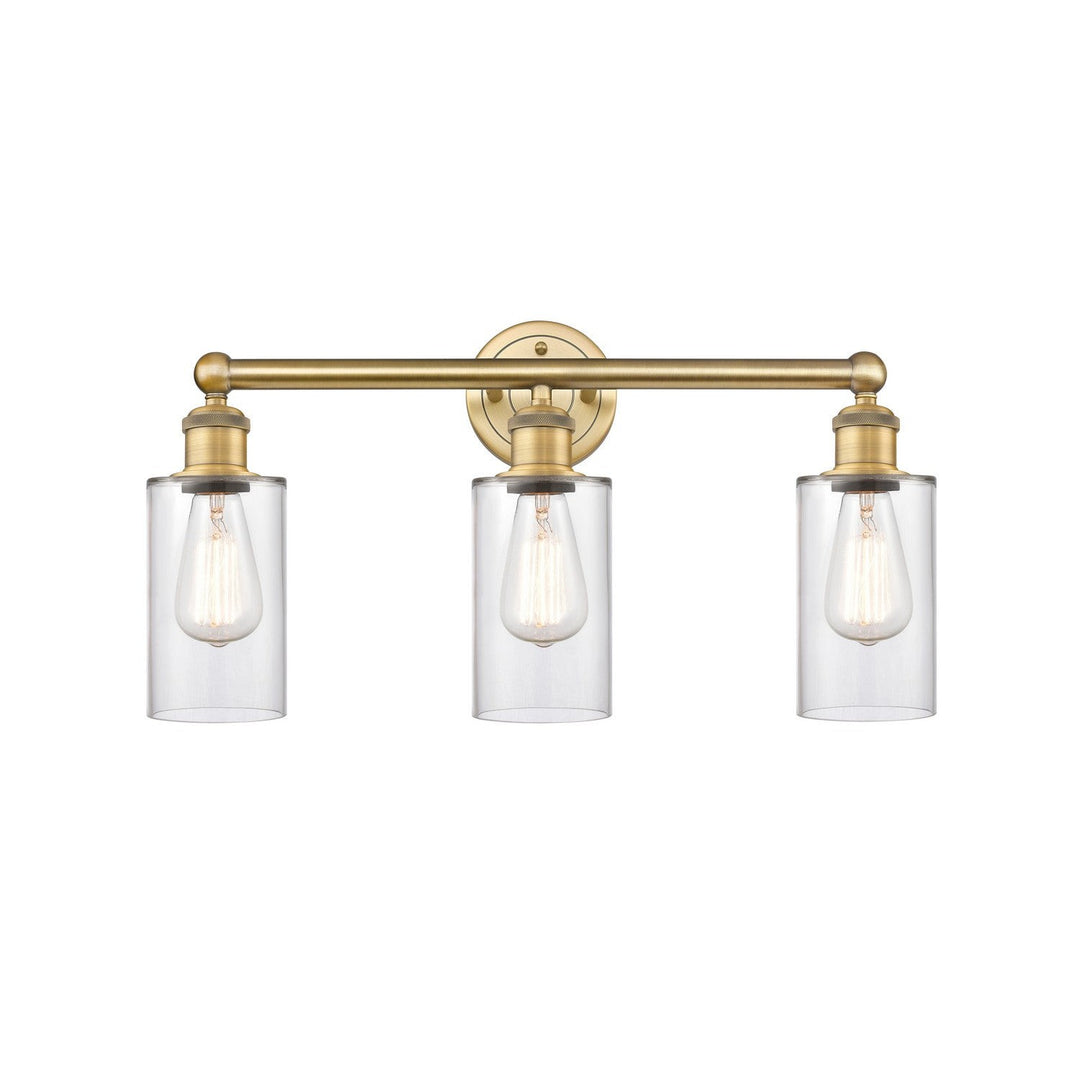 Innovations Edison 616-3W-BB-G802 Bath Vanity Light 22 in. wide - Brushed Brass
