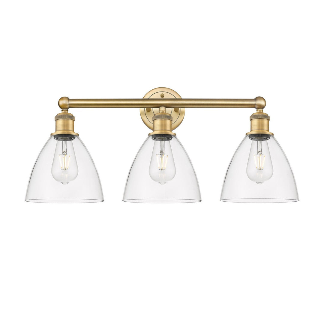 Innovations Edison 616-3W-BB-GBD-752 Bath Vanity Light 26 in. wide - Brushed Brass