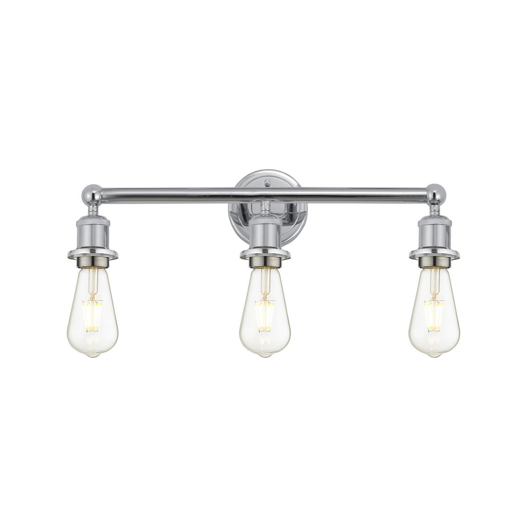 Innovations Downtown Urban 616-3W-PC Bath Vanity Light 18 in. wide - Polished Chrome