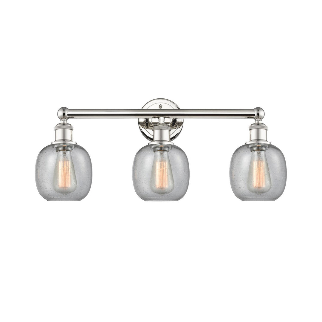 Innovations Edison 616-3W-PN-G104 Bath Vanity Light 24 in. wide - Polished Nickel