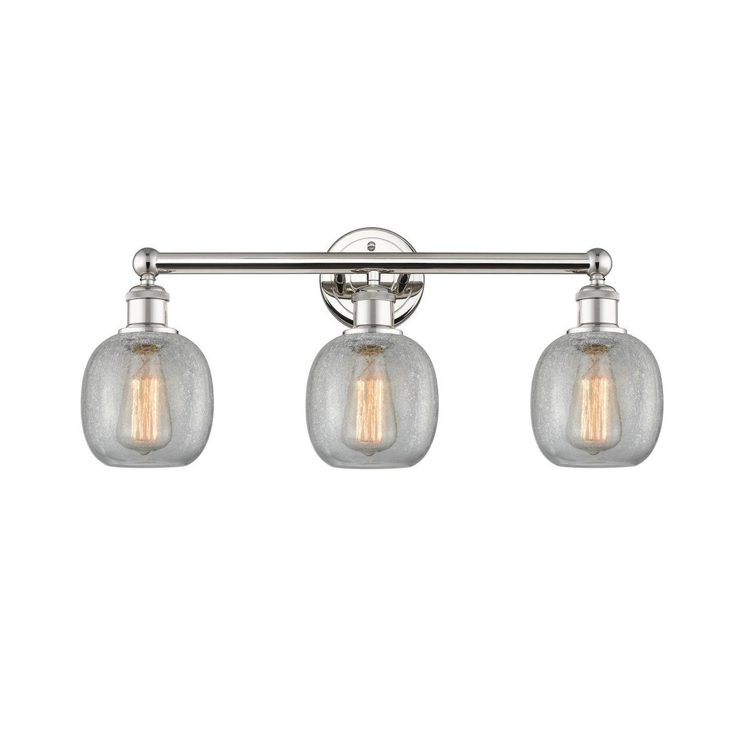 Innovations Edison 616-3W-PN-G105 Bath Vanity Light 24 in. wide - Polished Nickel