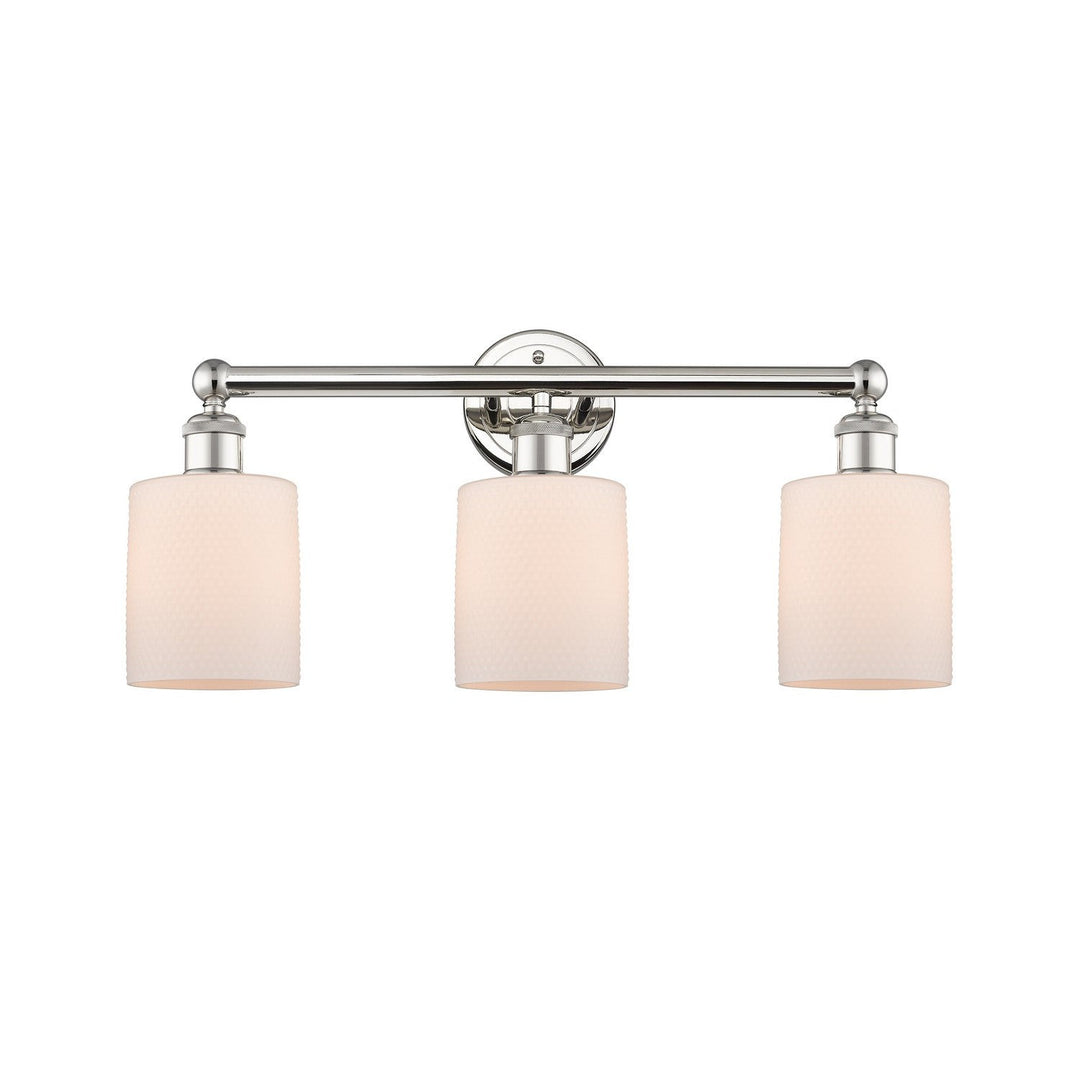Innovations Edison 616-3W-PN-G111 Bath Vanity Light 23 in. wide - Polished Nickel