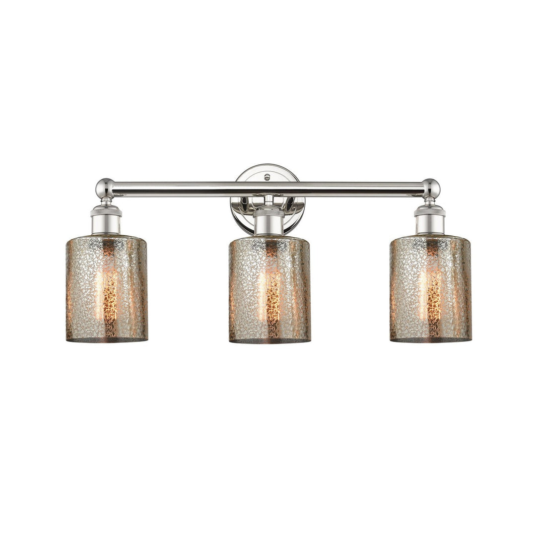 Innovations Edison 616-3W-PN-G116 Bath Vanity Light 23 in. wide - Polished Nickel