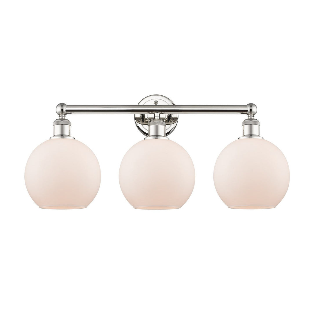 Innovations Downtown Urban 616-3W-PN-G121-8 Bath Vanity Light 26 in. wide - Polished Nickel