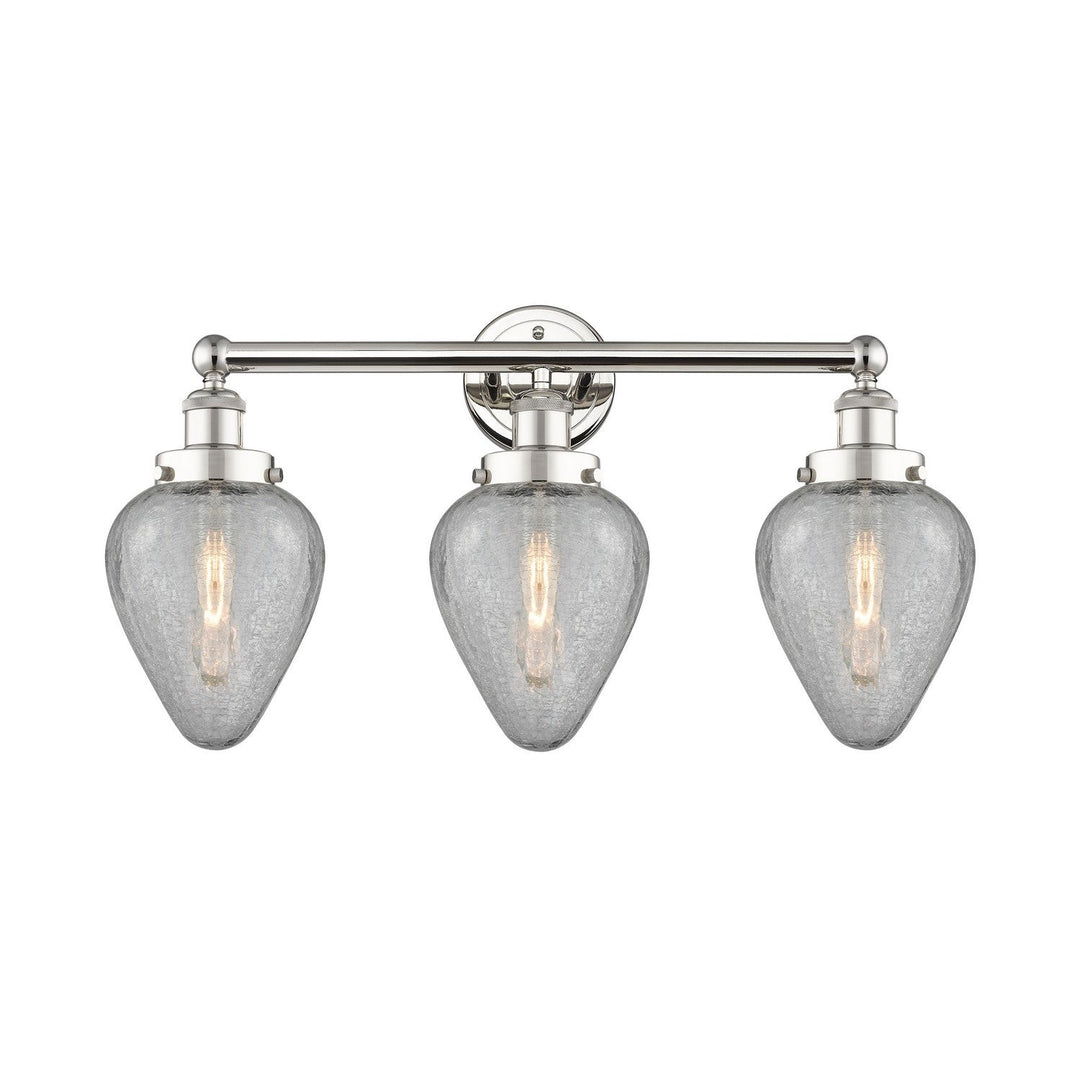 Innovations Edison 616-3W-PN-G165 Bath Vanity Light 24 in. wide - Polished Nickel