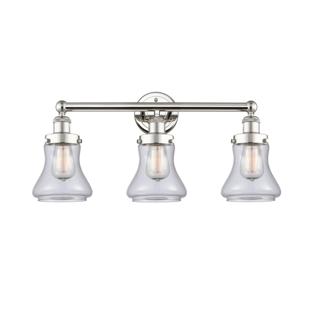 Innovations Edison 616-3W-PN-G192 Bath Vanity Light 25 in. wide - Polished Nickel