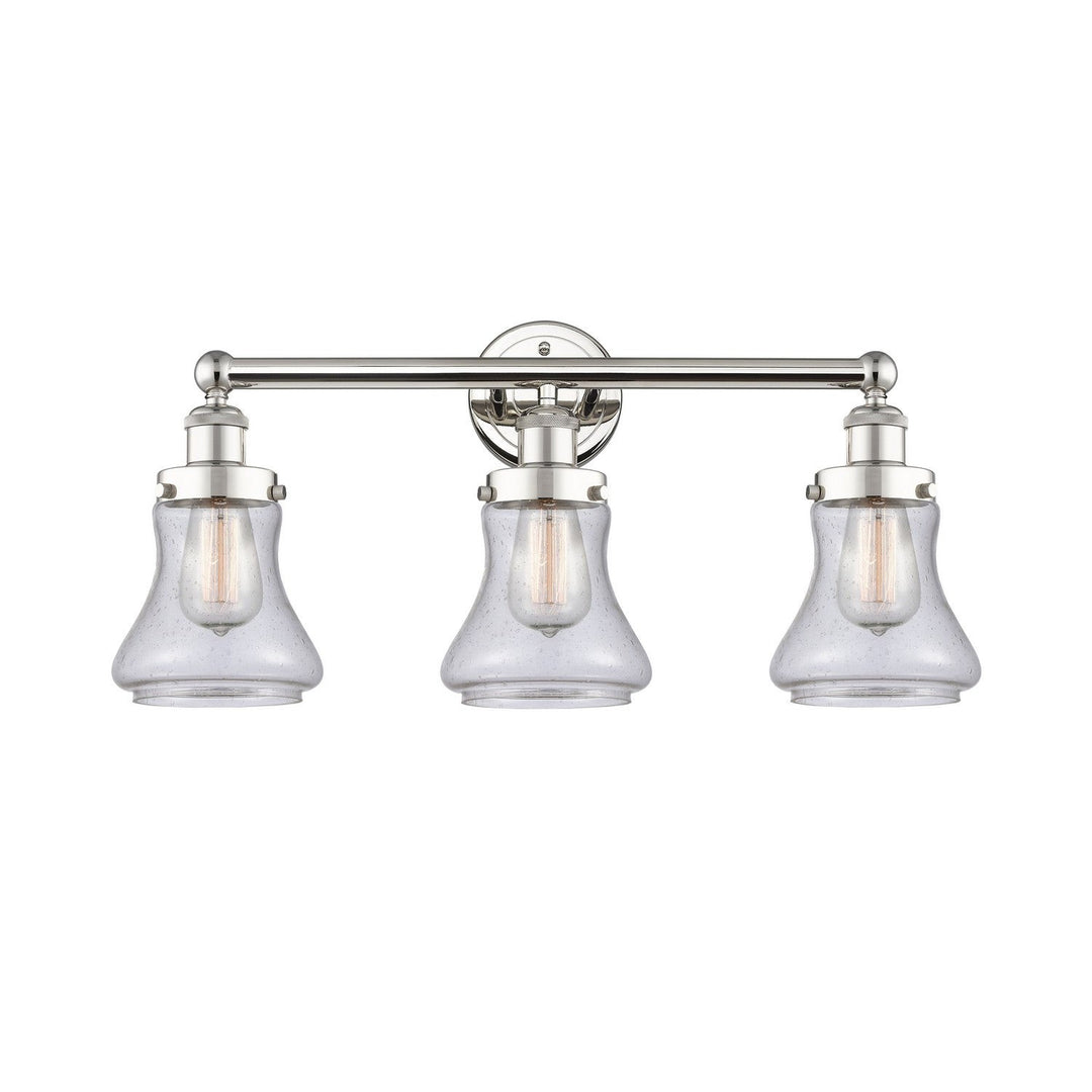 Innovations Edison 616-3W-PN-G194 Bath Vanity Light 25 in. wide - Polished Nickel