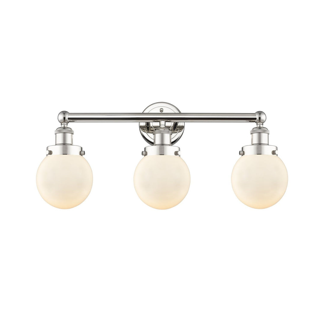 Innovations Edison 616-3W-PN-G201-6 Bath Vanity Light 25 in. wide - Polished Nickel