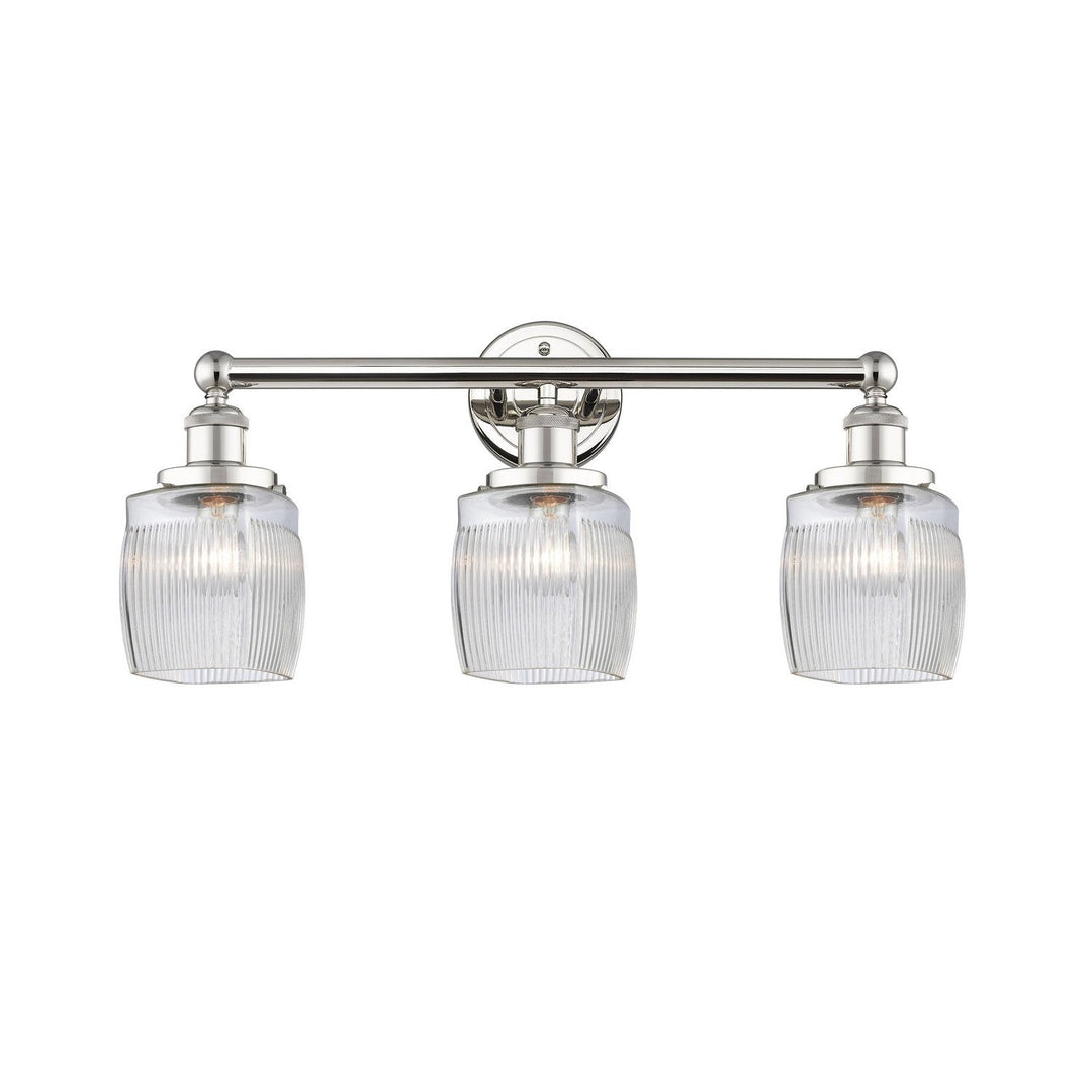 Innovations Edison 616-3W-PN-G302 Bath Vanity Light 24 in. wide - Polished Nickel