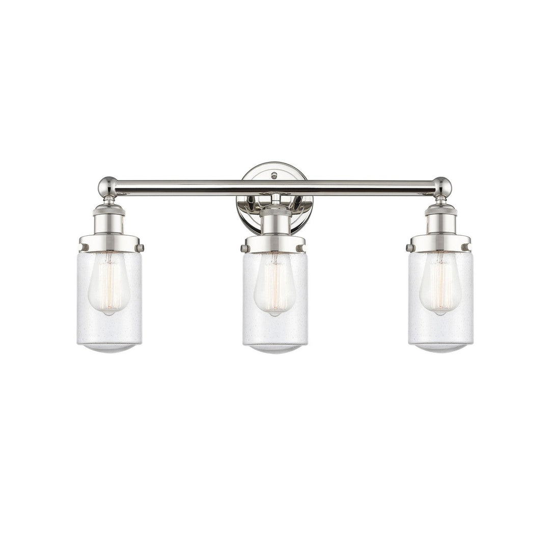 Innovations Edison 616-3W-PN-G314 Bath Vanity Light 25 in. wide - Polished Nickel