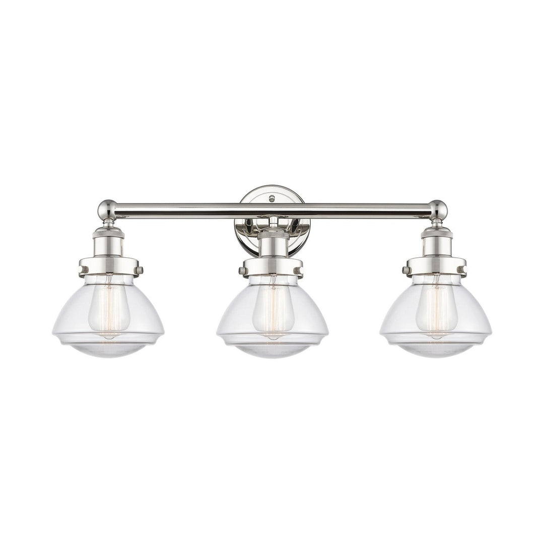 Innovations Edison 616-3W-PN-G322 Bath Vanity Light 25 in. wide - Polished Nickel