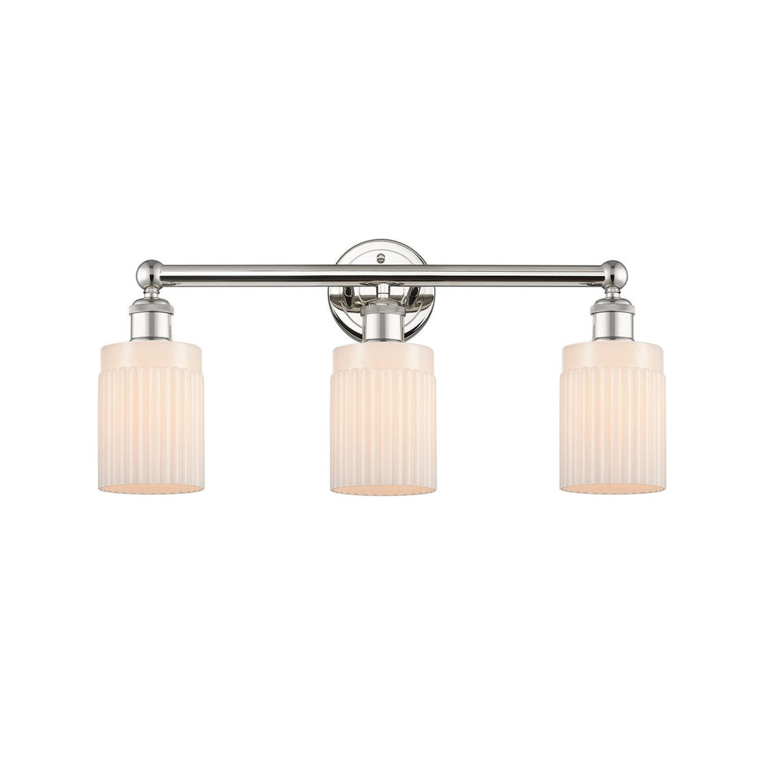 Innovations Edison 616-3W-PN-G341 Bath Vanity Light 23 in. wide - Polished Nickel