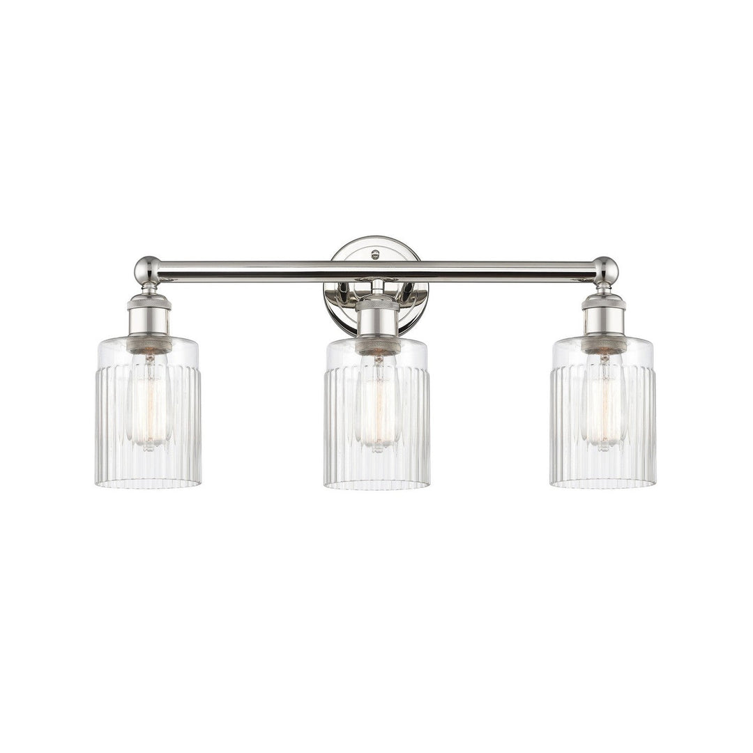 Innovations Edison 616-3W-PN-G342 Bath Vanity Light 23 in. wide - Polished Nickel