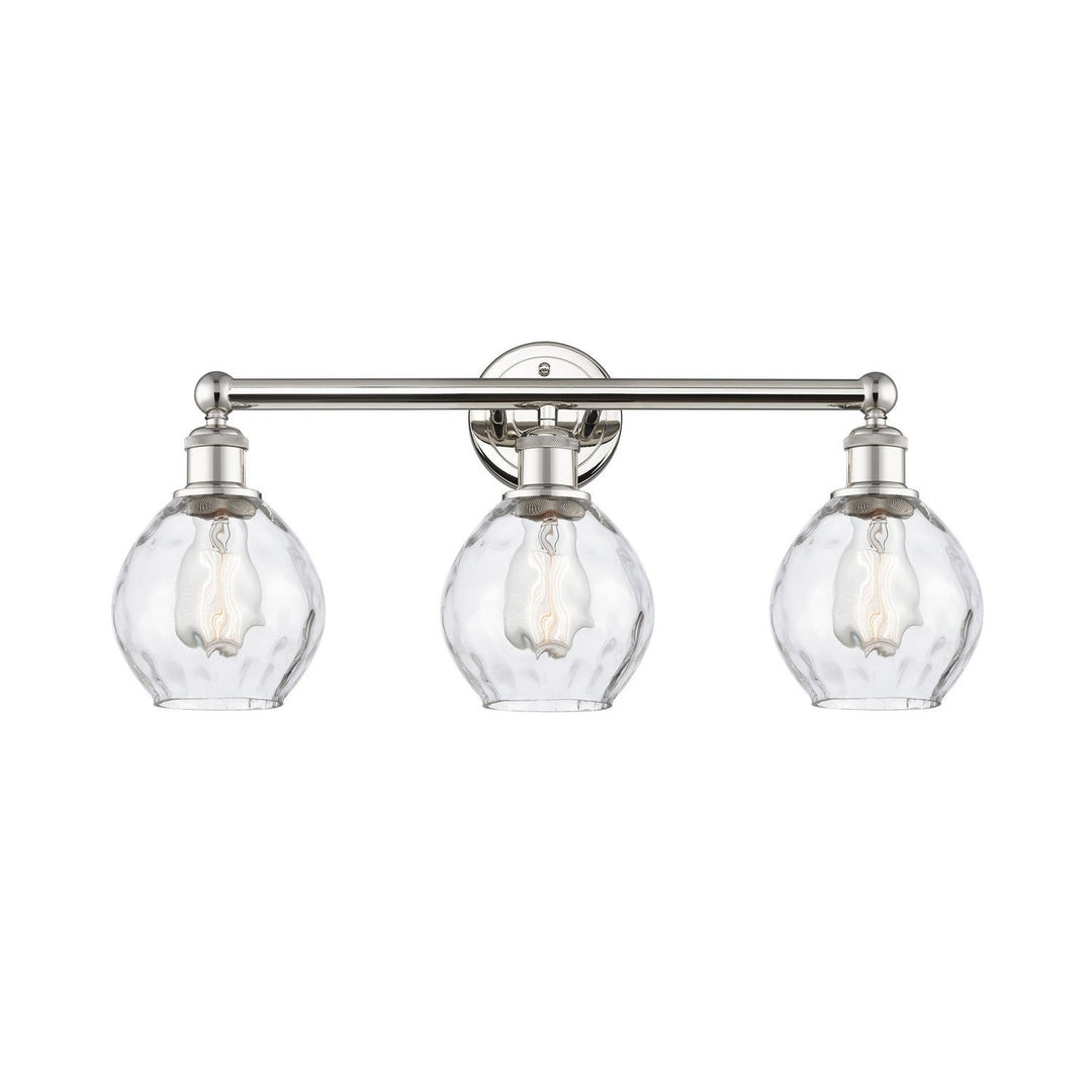 Innovations Edison 616-3W-PN-G362 Bath Vanity Light 24 in. wide - Polished Nickel