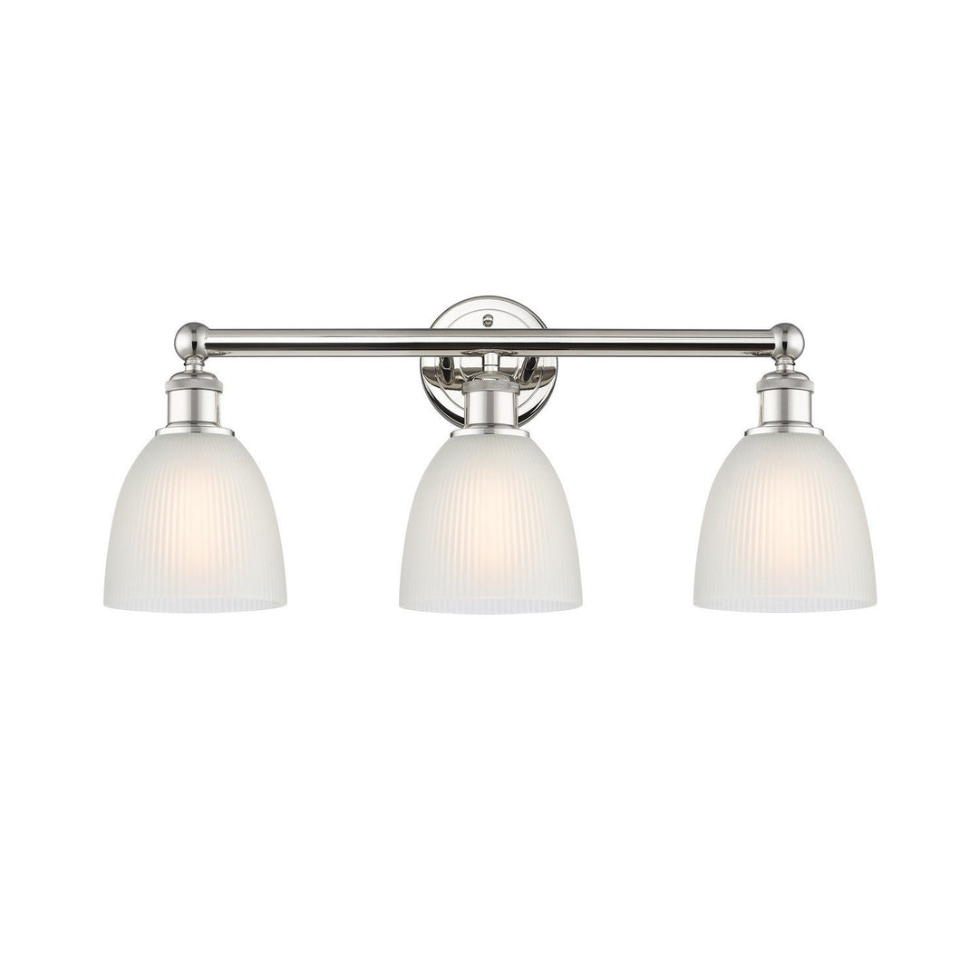 Innovations Edison 616-3W-PN-G381 Bath Vanity Light 24 in. wide - Polished Nickel