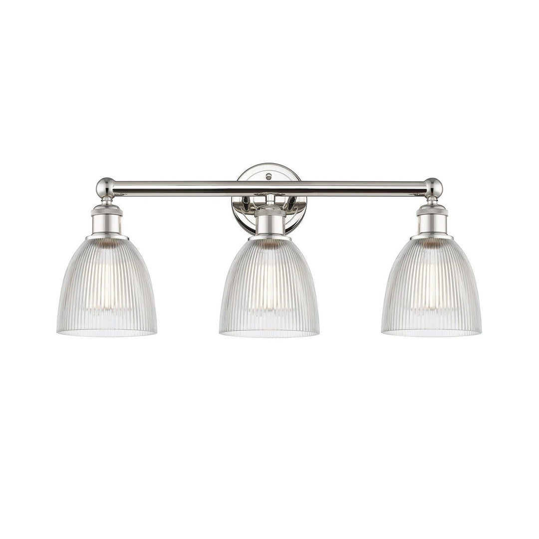 Innovations Edison 616-3W-PN-G382 Bath Vanity Light 24 in. wide - Polished Nickel
