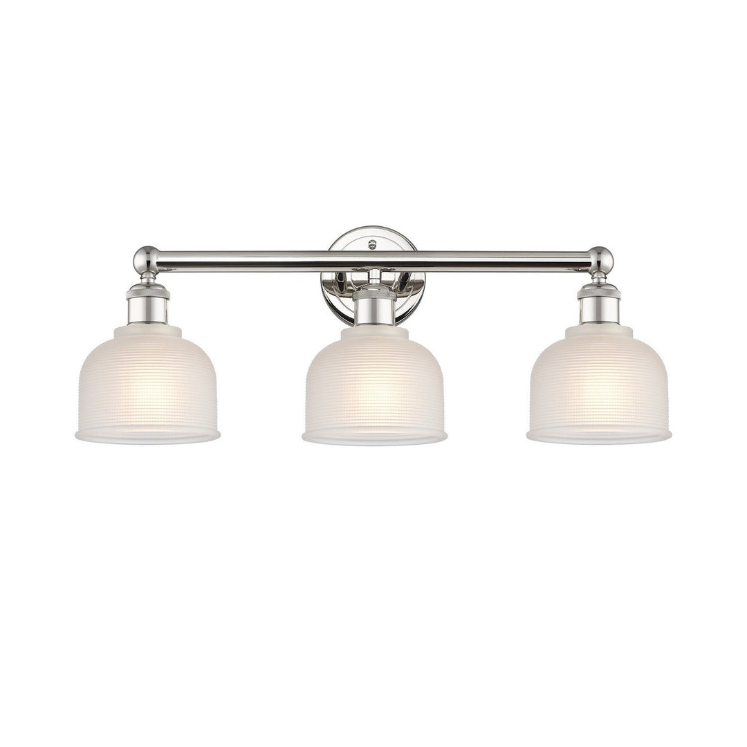 Innovations Edison 616-3W-PN-G411 Bath Vanity Light 24 in. wide - Polished Nickel