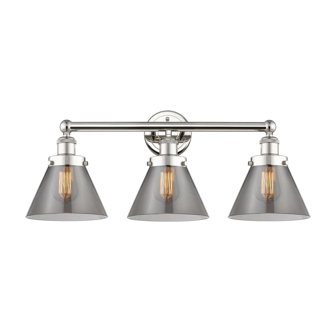 Innovations Edison 616-3W-PN-G43 Bath Vanity Light 25 in. wide - Polished Nickel