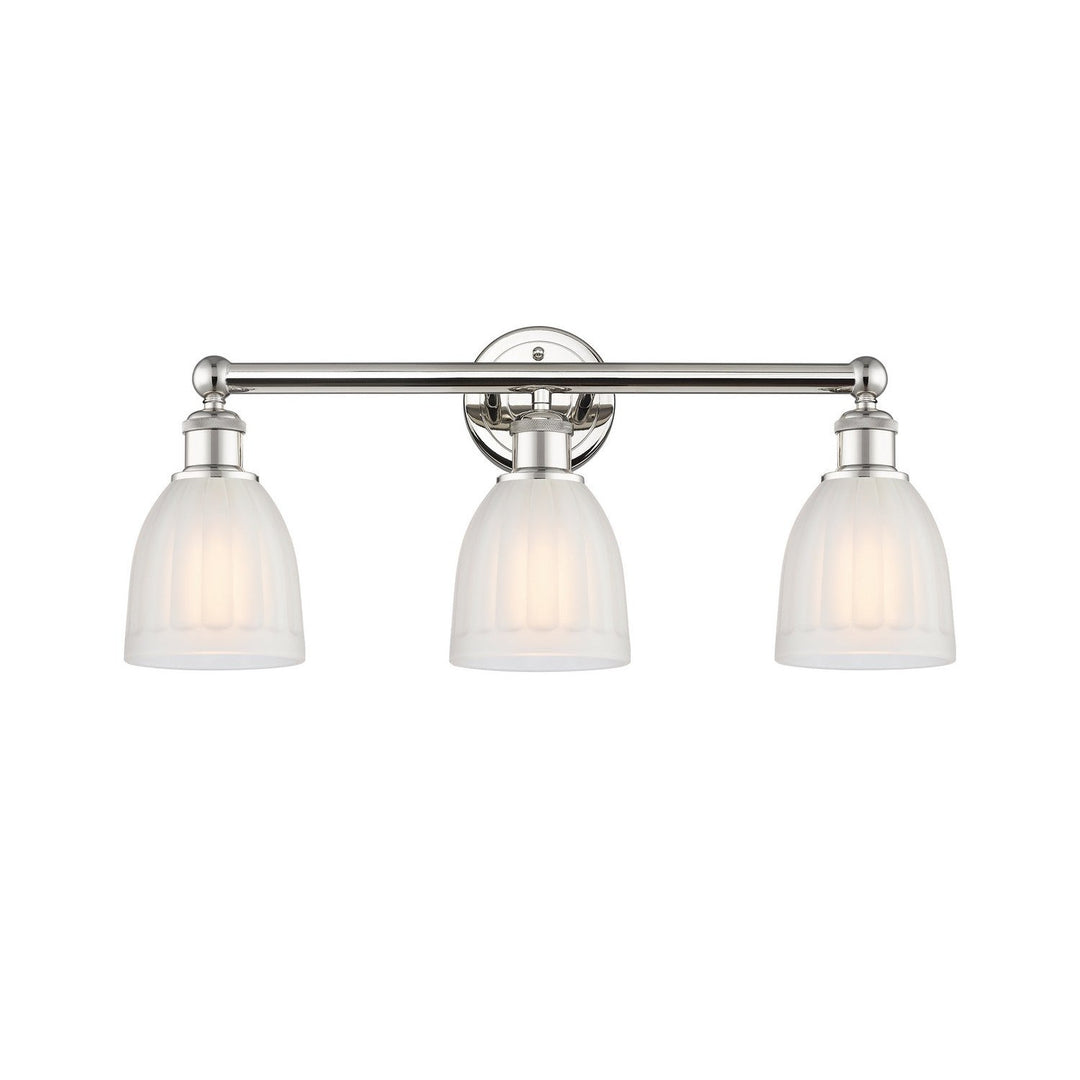 Innovations Edison 616-3W-PN-G441 Bath Vanity Light 24 in. wide - Polished Nickel