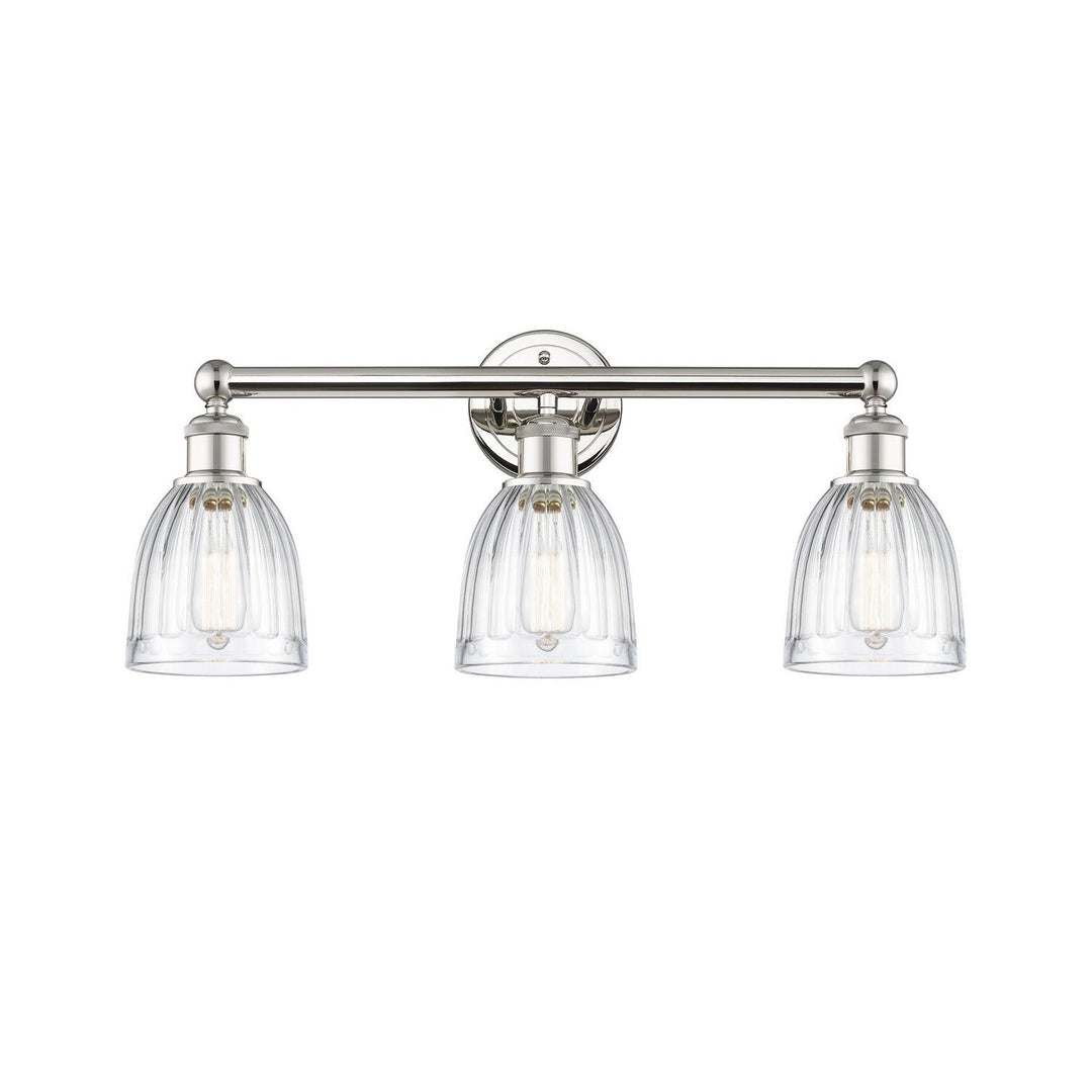 Innovations Edison 616-3W-PN-G442 Bath Vanity Light 24 in. wide - Polished Nickel