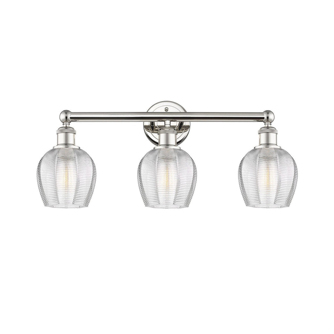 Innovations Edison 616-3W-PN-G462-6 Bath Vanity Light 24 in. wide - Polished Nickel