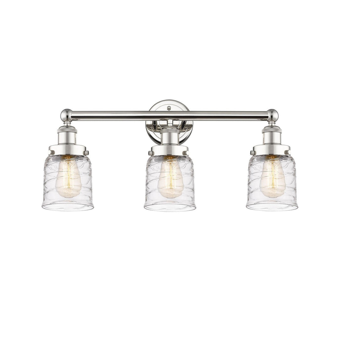 Innovations Edison 616-3W-PN-G513 Bath Vanity Light 25 in. wide - Polished Nickel