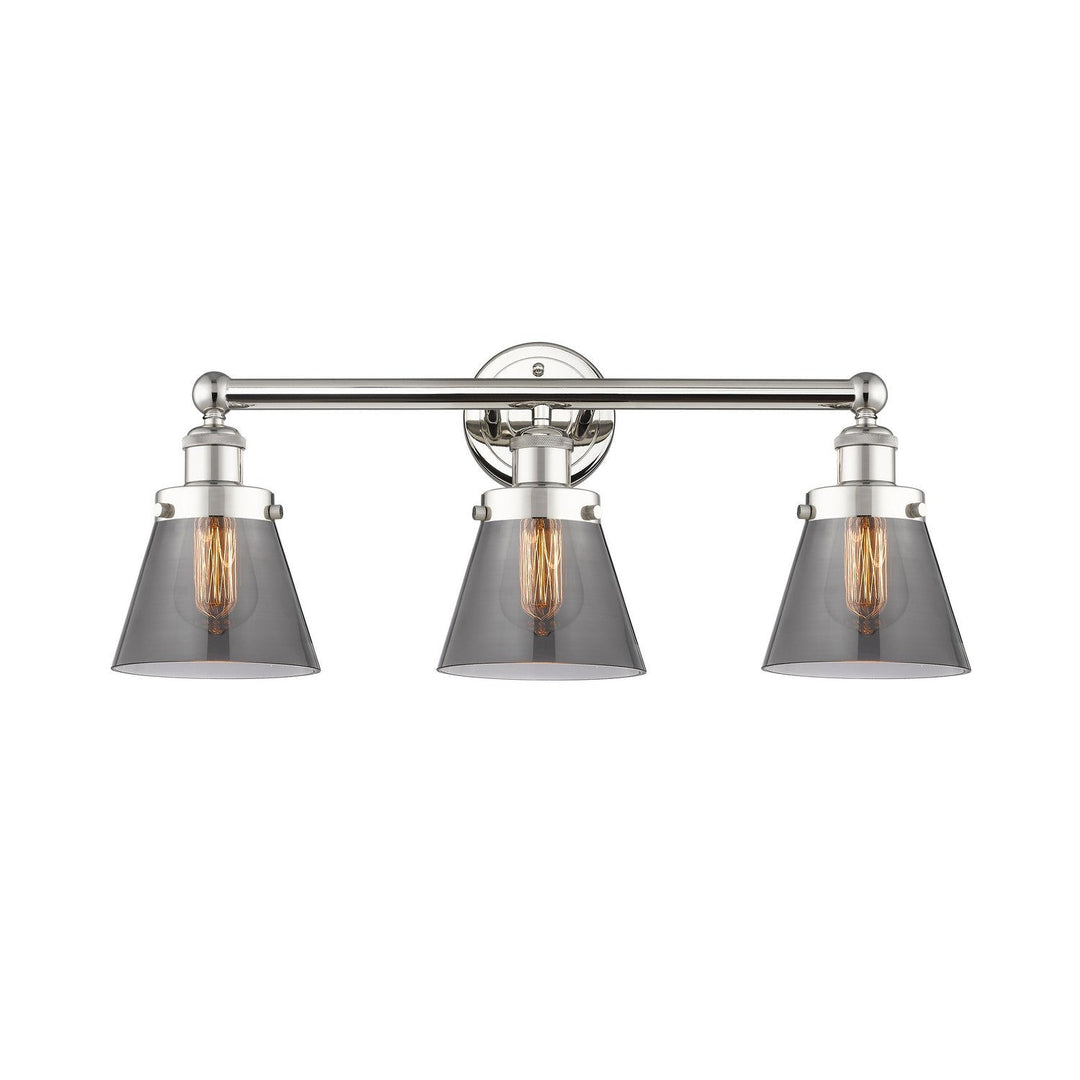 Innovations Edison 616-3W-PN-G63 Bath Vanity Light 25 in. wide - Polished Nickel