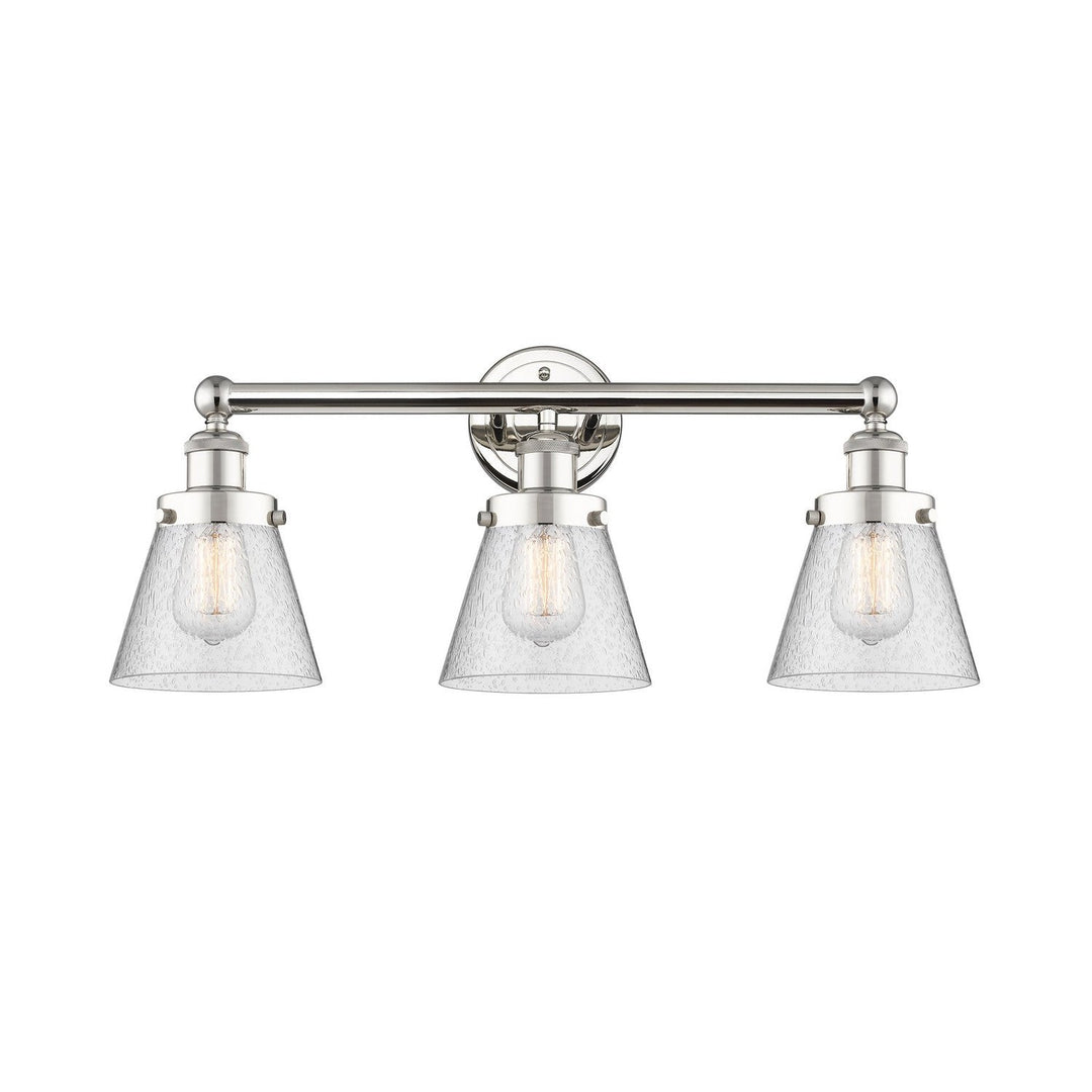 Innovations Edison 616-3W-PN-G64 Bath Vanity Light 25 in. wide - Polished Nickel