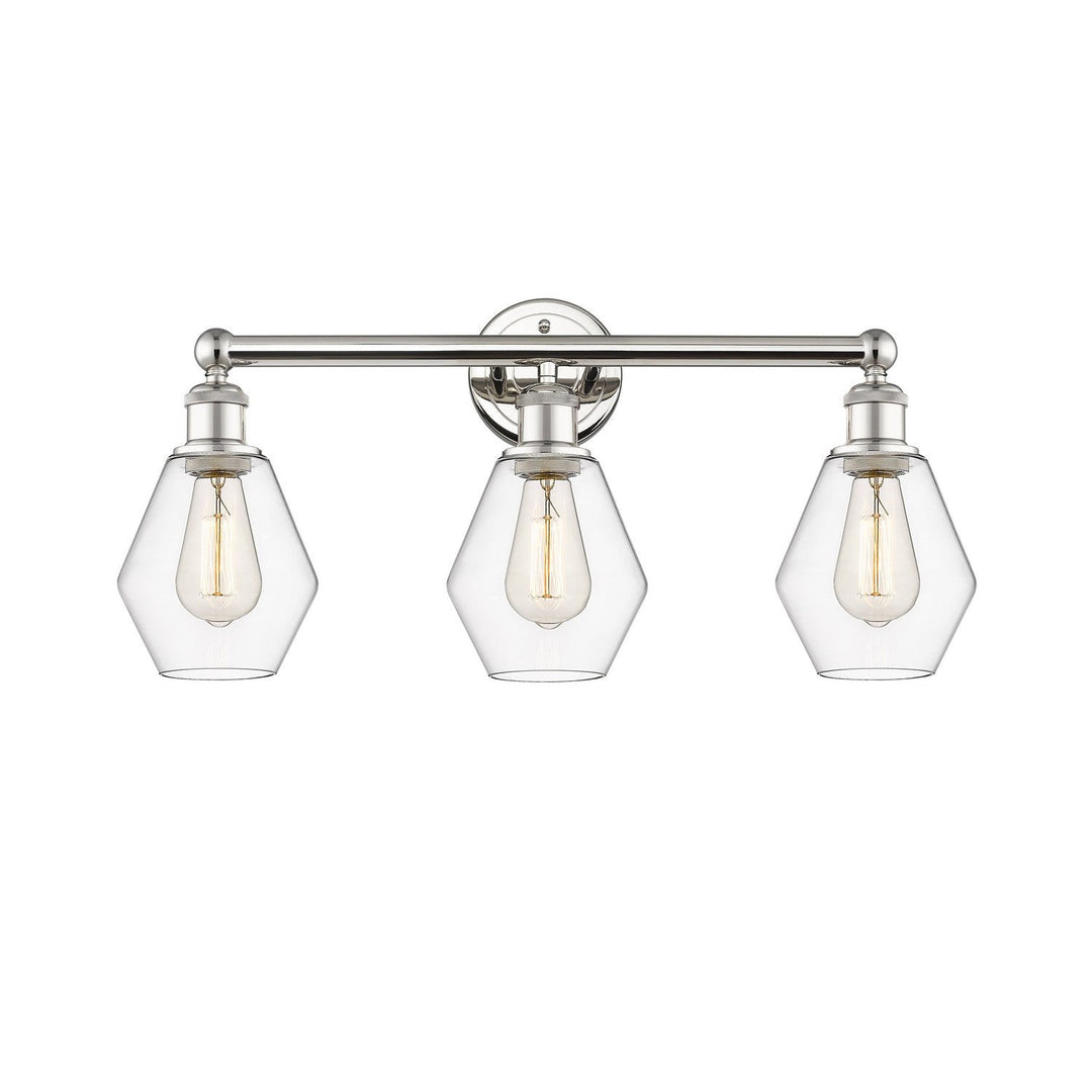 Innovations Edison 616-3W-PN-G652-6 Bath Vanity Light 24 in. wide - Polished Nickel
