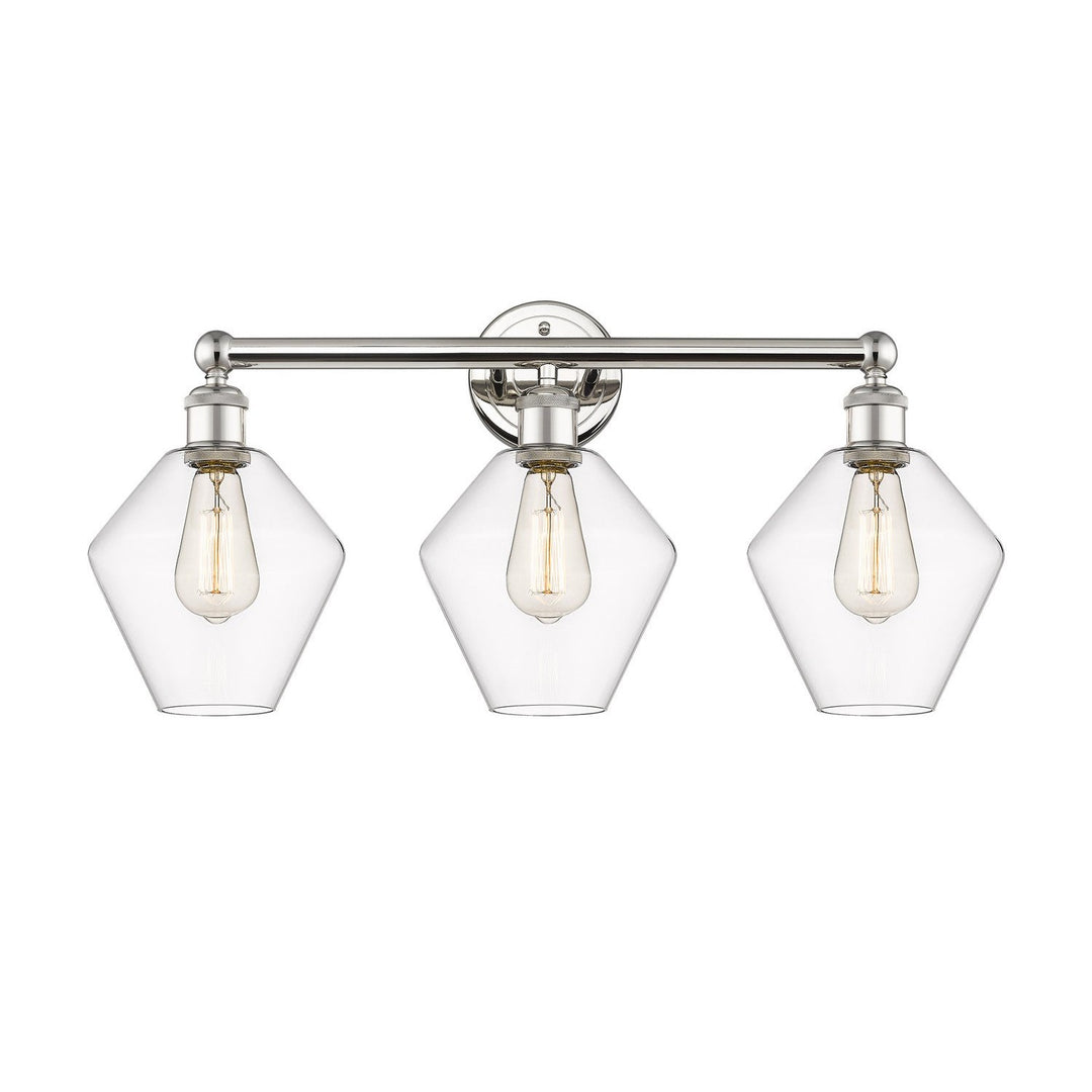 Innovations Downtown Urban 616-3W-PN-G652-8 Bath Vanity Light 26 in. wide - Polished Nickel