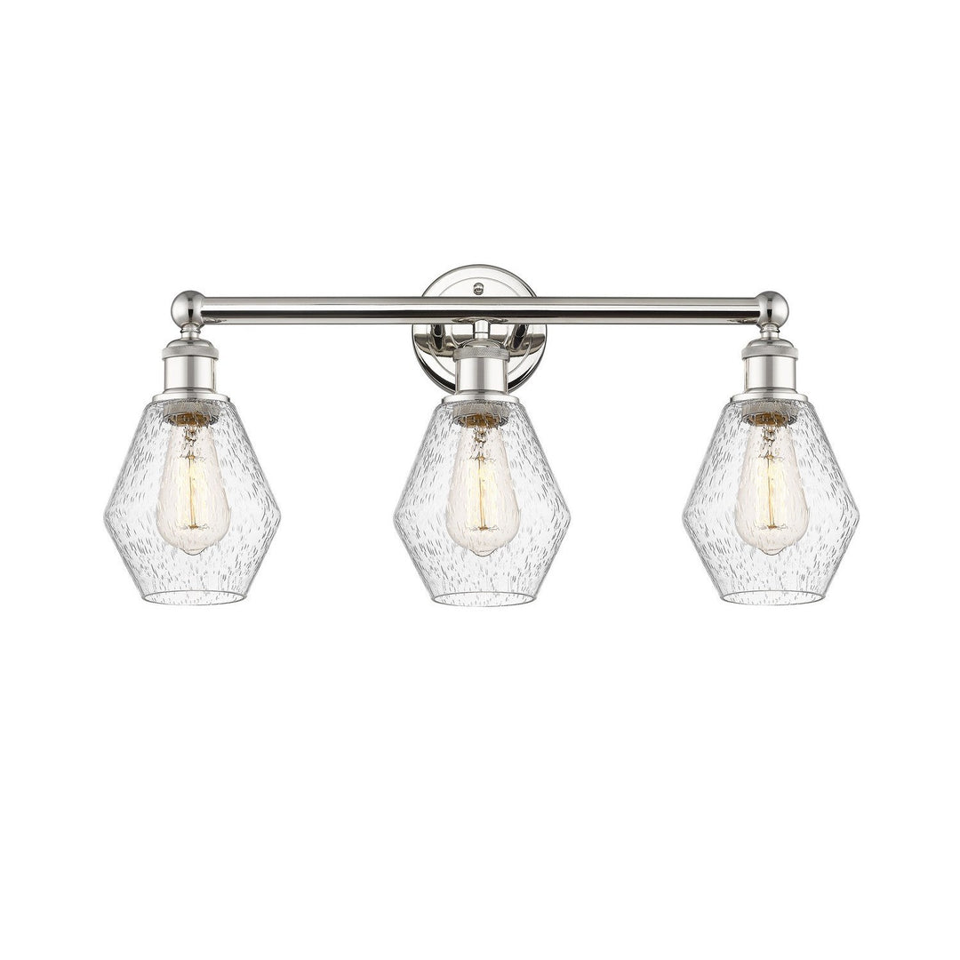 Innovations Edison 616-3W-PN-G654-6 Bath Vanity Light 24 in. wide - Polished Nickel