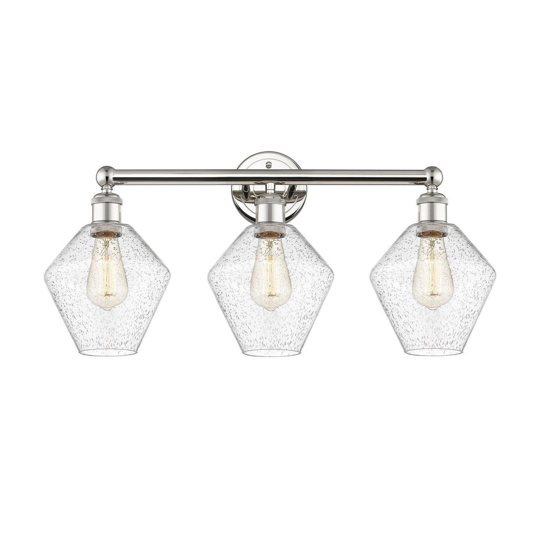 Innovations Downtown Urban 616-3W-PN-G654-8 Bath Vanity Light 26 in. wide - Polished Nickel