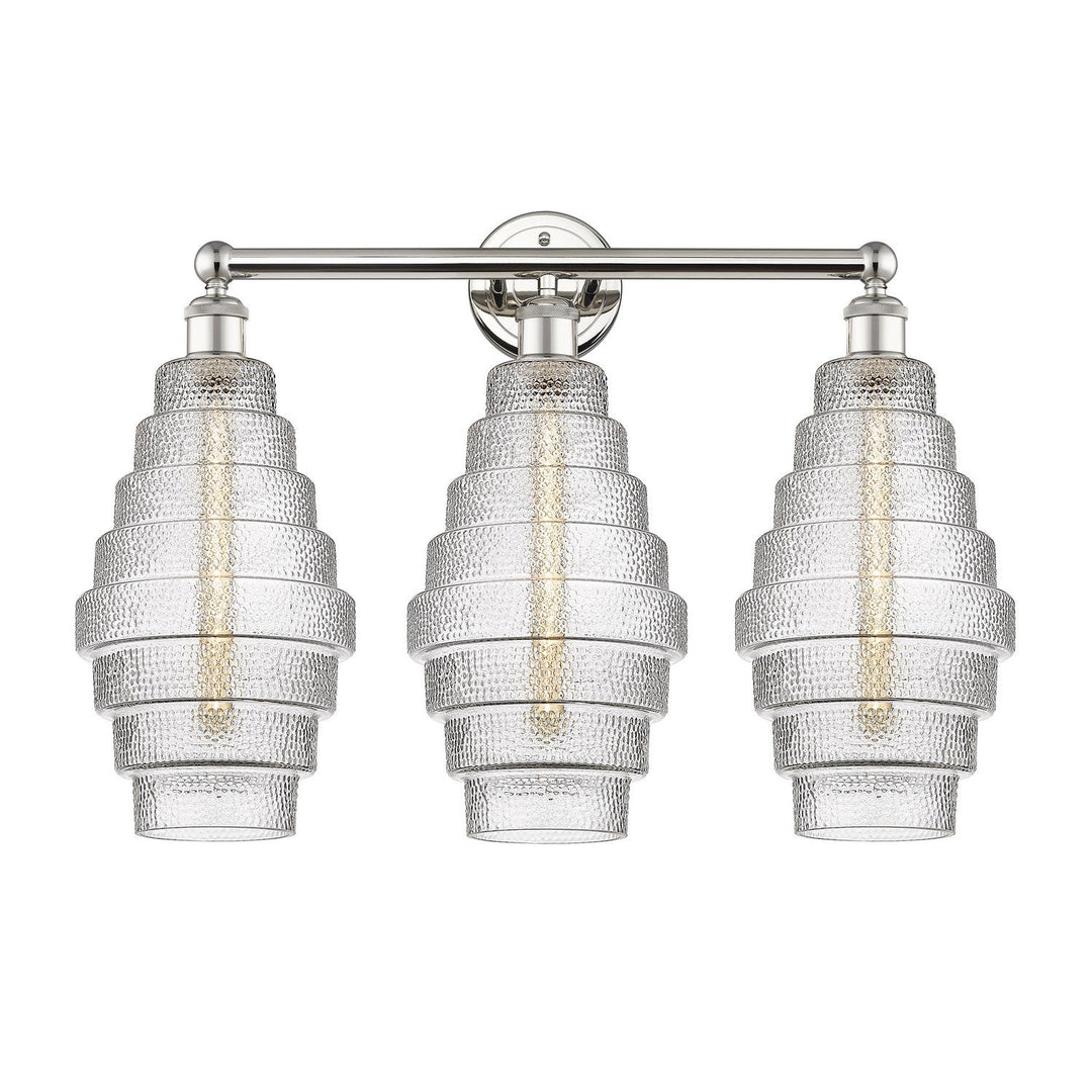 Innovations Downtown Urban 616-3W-PN-G672-8 Bath Vanity Light 26 in. wide - Polished Nickel