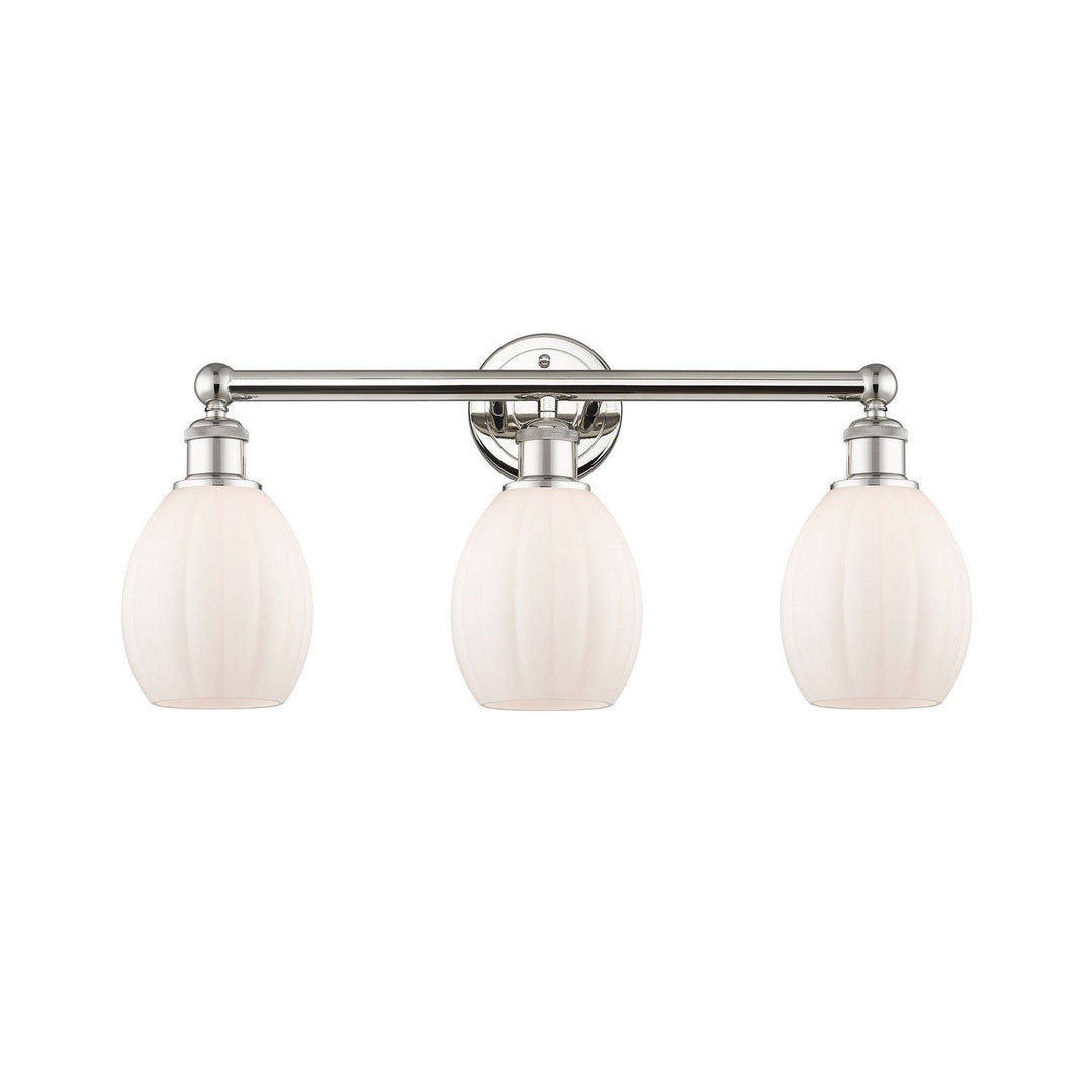 Innovations Edison 616-3W-PN-G81 Bath Vanity Light 24 in. wide - Polished Nickel