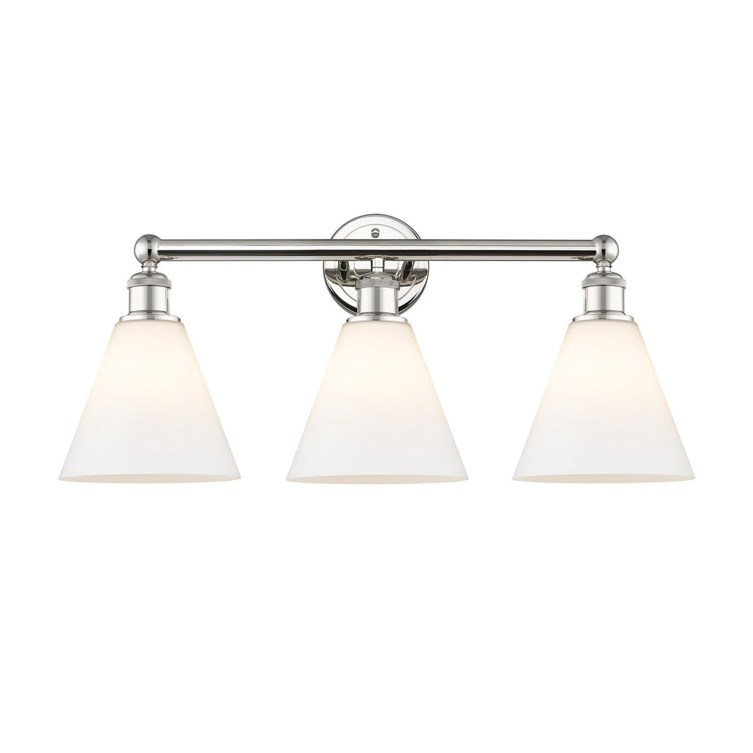 Innovations Downtown Urban 616-3W-PN-GBC-81 Bath Vanity Light 26 in. wide - Polished Nickel