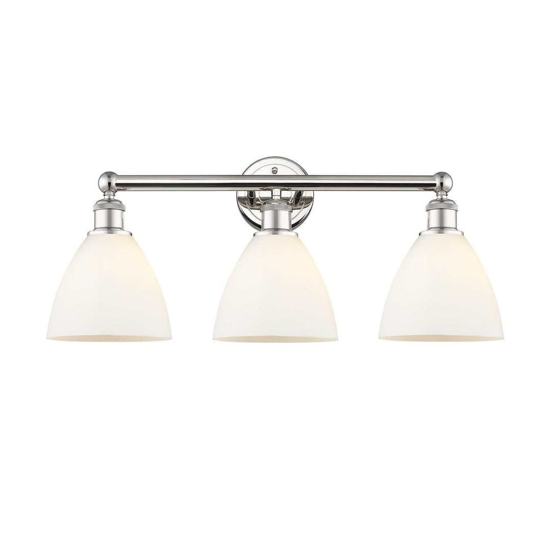 Innovations Edison 616-3W-PN-GBD-751 Bath Vanity Light 26 in. wide - Polished Nickel