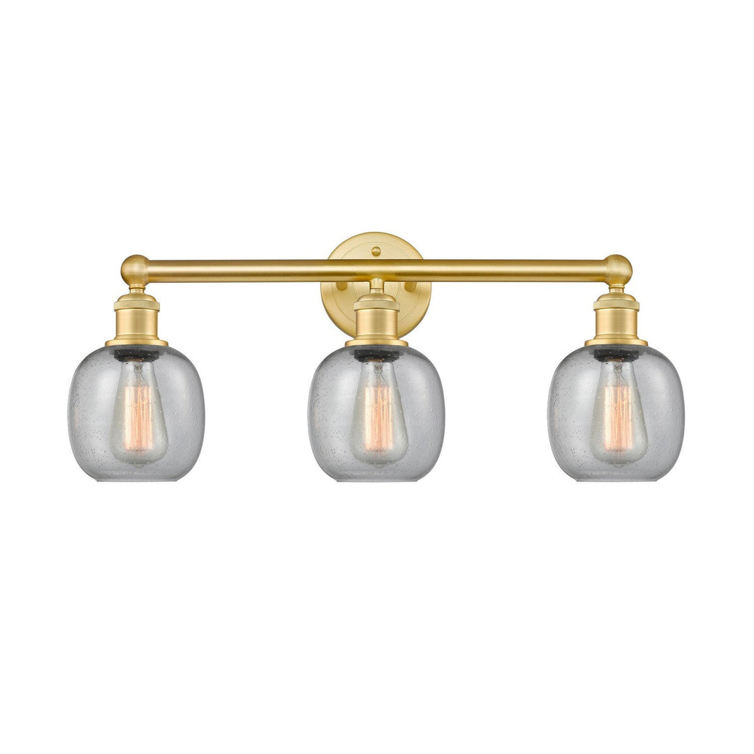 Innovations Edison 616-3W-SG-G104 Bath Vanity Light 24 in. wide - Satin Gold