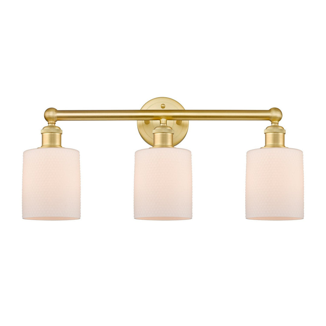 Innovations Edison 616-3W-SG-G111 Bath Vanity Light 23 in. wide - Satin Gold