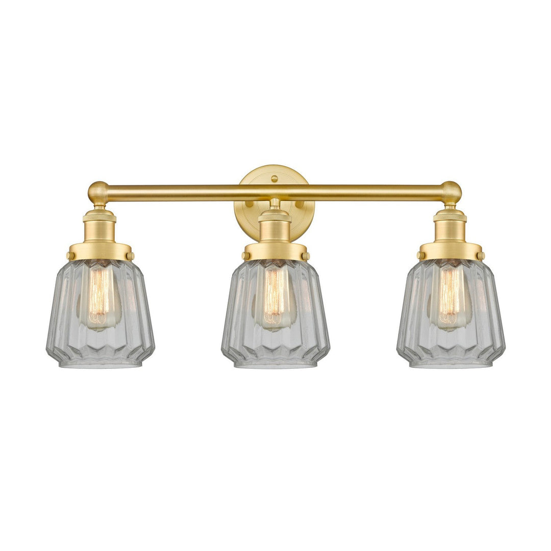 Innovations Edison 616-3W-SG-G142 Bath Vanity Light 25 in. wide - Satin Gold