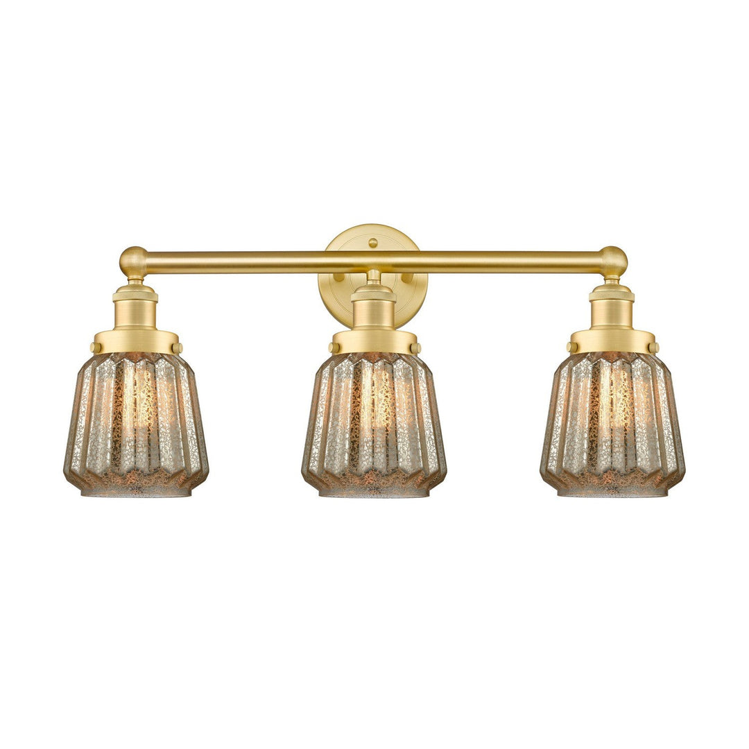 Innovations Edison 616-3W-SG-G146 Bath Vanity Light 25 in. wide - Satin Gold