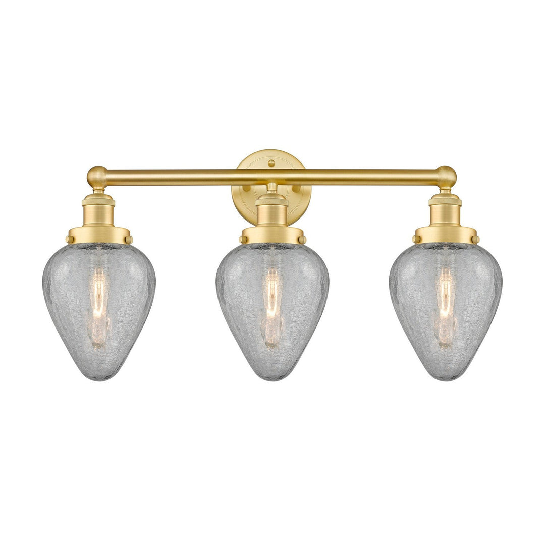 Innovations Edison 616-3W-SG-G165 Bath Vanity Light 24 in. wide - Satin Gold