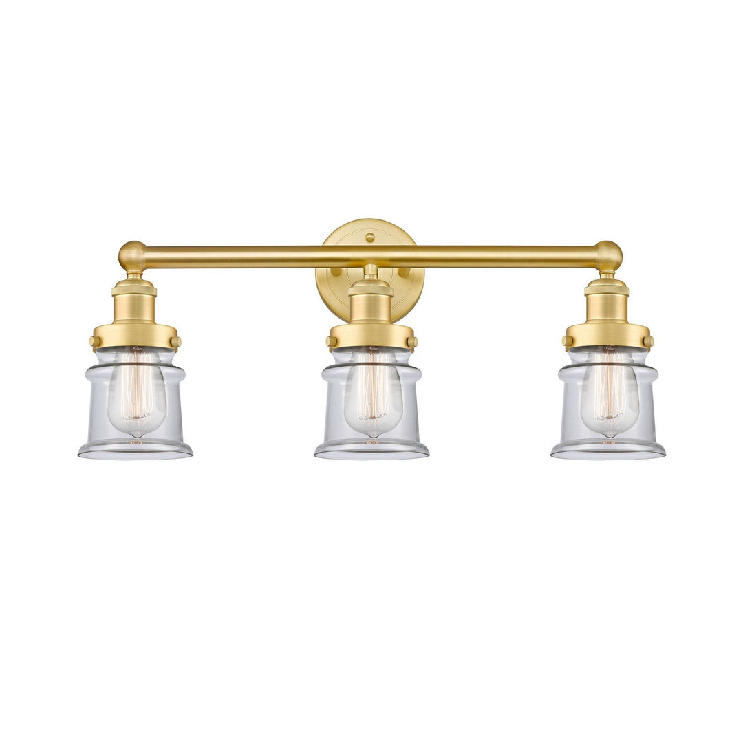 Innovations Edison 616-3W-SG-G182S Bath Vanity Light 24 in. wide - Satin Gold