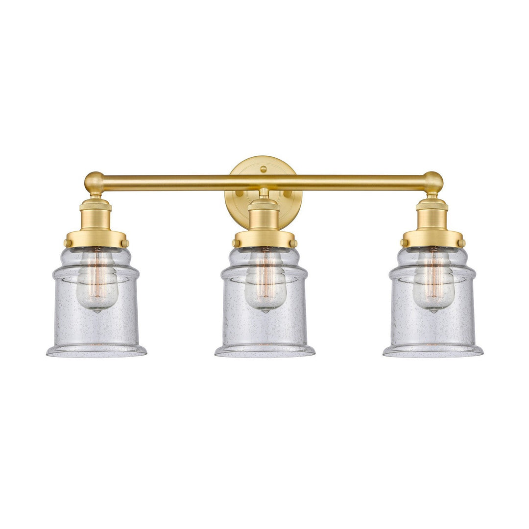 Innovations Edison 616-3W-SG-G184 Bath Vanity Light 24 in. wide - Satin Gold