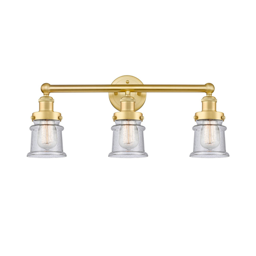 Innovations Edison 616-3W-SG-G184S Bath Vanity Light 24 in. wide - Satin Gold