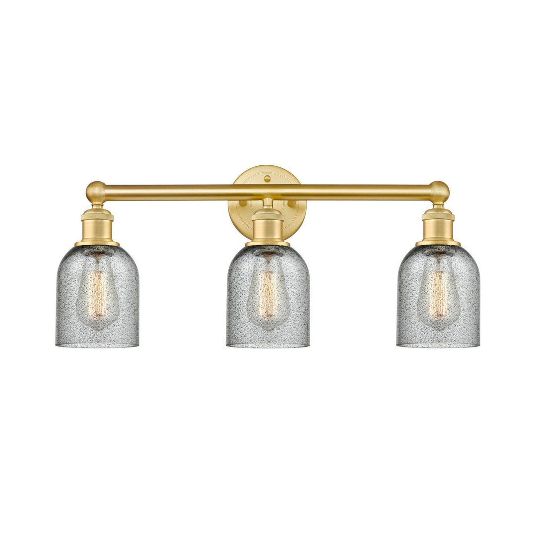 Innovations Edison 616-3W-SG-G257 Bath Vanity Light 23 in. wide - Satin Gold