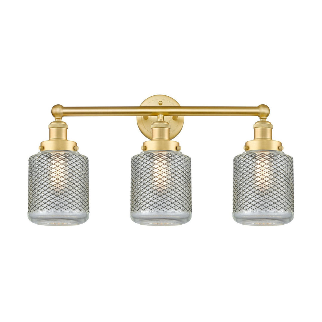 Innovations Edison 616-3W-SG-G262 Bath Vanity Light 24 in. wide - Satin Gold