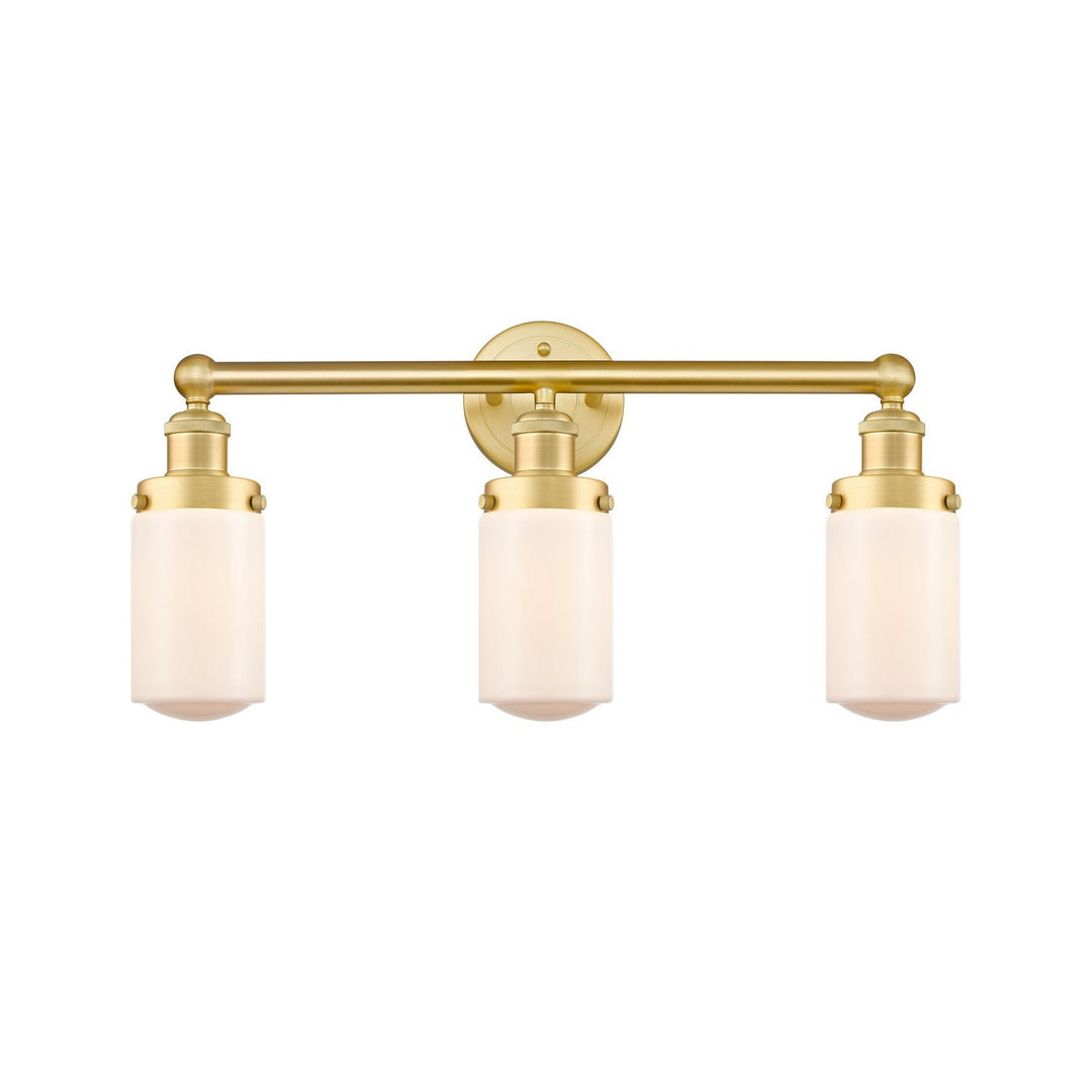 Innovations Edison 616-3W-SG-G311 Bath Vanity Light 25 in. wide - Satin Gold