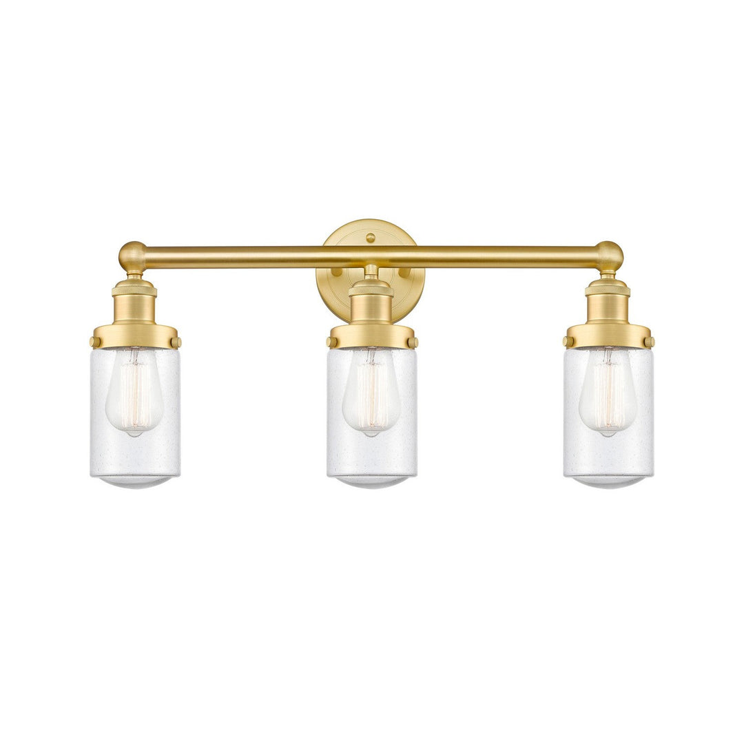 Innovations Edison 616-3W-SG-G314 Bath Vanity Light 25 in. wide - Satin Gold