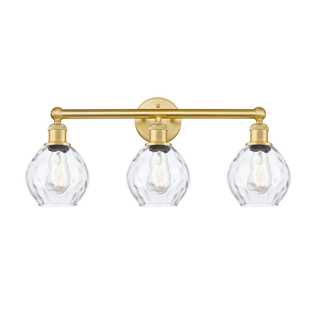 Innovations Edison 616-3W-SG-G362 Bath Vanity Light 24 in. wide - Satin Gold