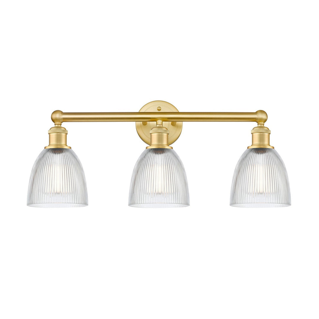 Innovations Edison 616-3W-SG-G382 Bath Vanity Light 24 in. wide - Satin Gold